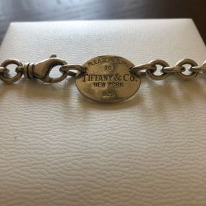 Tiffany’s return to a sender necklace